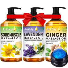 Valentinstagsgeschenke fr Sie und Ihn 3er-Pack Massagel fr Massagetherapie bei Muskelkater, Arnikal und Lavendell, Massagel fr die Verabredu