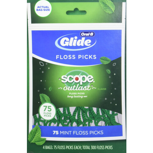 Oral B Complete Glide Floss Pick (300 Count) 300 Count