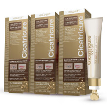 Crema Antienvejecimiento Cicatricure Gold Lift para Ojos y Labios, 0.5 Onzas