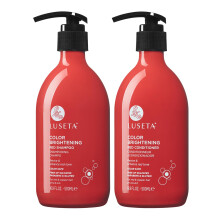 Luseta Rode Haar Shampoo & Conditioner Set voor Gekleurd Haar, Sulfaat- en Parabeenvrij voor Koperverheldering