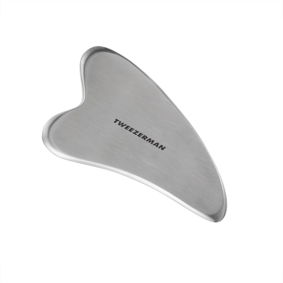 Photos - Massager Tweezerman Stainless Steel Gua Sha 2756-R 