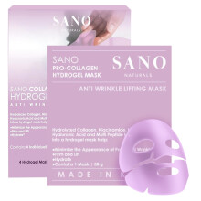 Kollagen-Gesichtsmaske ber Nacht  hergestellt in Korea  Tiefenkollagen-Anti-Falten-Lifting-Maske mit Niacinamid, Hyaluronsure und Tripeptiden fr