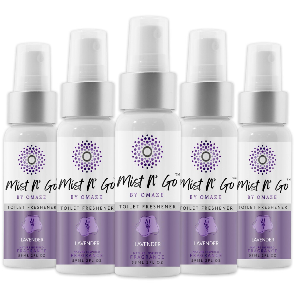 Mist N Go by Omaze Travel Bathroom Spray for Toilet Spray Odor Eliminator - Travel Toilet Spray for Bathroom Air Freshener Spray for Bathroom Deo-image-OPC-PHXTJSJ-NEW