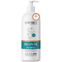 Edenika Botanicals Marokkanisches Arganl-Shampoo mit Biotin | Repariert behandeltes trockenes und geschdigtes Haar, spendet intensiv Feuchtigkeit u