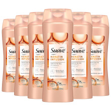 Suave Professionals Glttendes Shampoo mit Keratin-Infusion, 12,6 Unzen (Vorteilspackung mit 6)