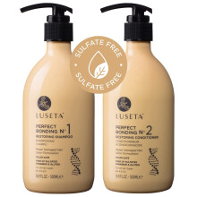 Luseta Salon sada amponu a kondicionru s rozmarnovm olejem Acidic Bonding ampon a kondicionr Bez sulftu pro eny Rutinn ampon a kondicionr