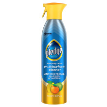 Pledge Everyday Clean Multi-Oberfl   chenreiniger und antibakterielles Spray-Aerosol, wirkt auf Holz, Granit und mehr, Fresh Citrus, 9,7 oz (1er-Pa
