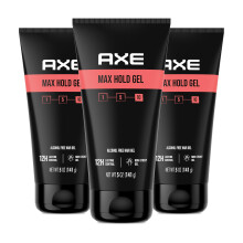 Gel de coiffage de hache max gel hold 3 ct pour 12H Contrle durable Notre gel de maintien le plus fort 5 oz