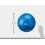 Black Mountain Products Static Strength Exercise Stability Ball with Pump Blue 2000 lb/45cm 3