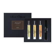 Rasasi Scent Odyssey - Junoon for Women - 3 Pc Gift Set 0.25oz Satin EDP Spray, 0.25oz Velvet EDP Spray, 0.25oz Leather EDP Spray