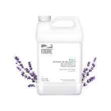 MORE Stone & Quartz Cleaner + Protector - Granite Quartz & Marble Cleaner - For Kitchen & Bathroom Countertops - Water-Based Surface Spray Refil