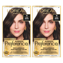 L'Oreal Paris Superior Preference Μόνιμο Χρώμα Μαλλιών, Χρώμα για 9 Εβδομάδες Λάμψης, Σκούρο Καφέ 4