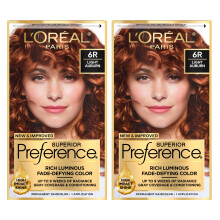 L'Oreal Paris Superior Preference Μόνιμο Χρώμα Μαλλιών, Κιτ Χρώσης Μαλλιών, Ανοιχτό Καστανό 6R