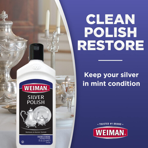 Weiman Silver Polish 8 unssin pullot, 2 kpl 2