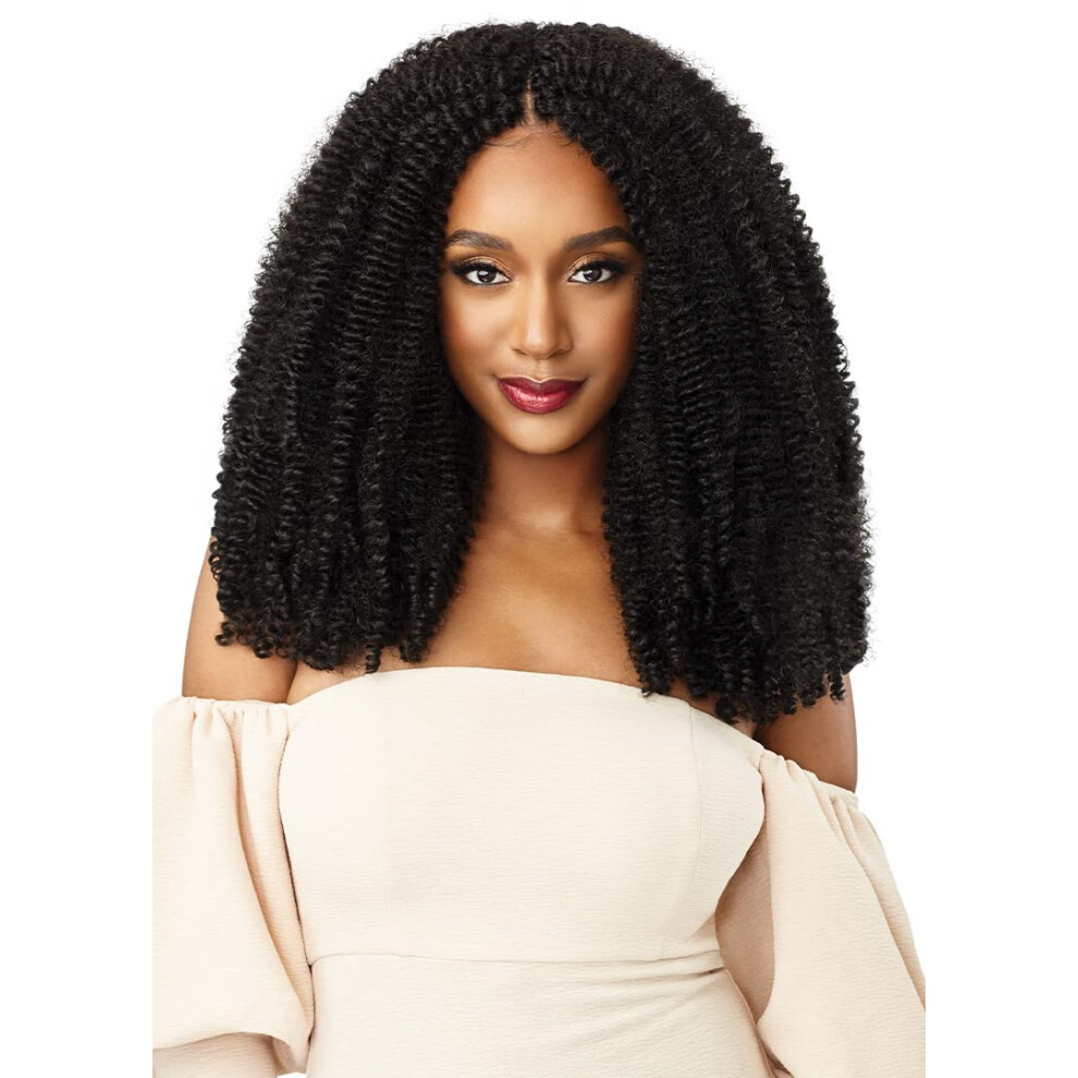Outre Unisex Xpression Twisted Up Springy Bohemian Twist 3X (16"""" Dragon Fruit)