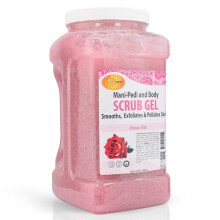 Spa redi - sensuele rozenpuim grubgel exfolirende hydraterend en voedend doordrenkt met hyaluronzuur aminozuren panthenol en komfrey extract voo