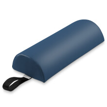 Saloniture Halbrunder Nackenmassage-Tischkissen - 13 x 6 x 3 Zoll - Blau