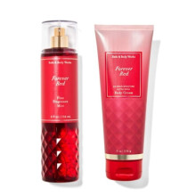 Bath & Body Works     Forever Red     Geschenkset     Feiner Duftnebel und K   rpercreme     Verpackung variiert