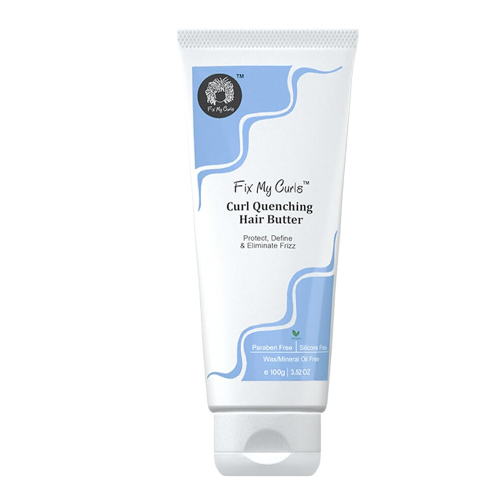 Fix My Curls Curl Quenching Hair Butter For Curly And Wavy Hair 3.52 Oz