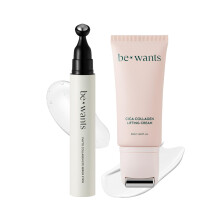 Bewants Eye Serum Stick para creme hidratante e lifting para pescoo e collet? Cuidado de rugas com 61% de gua de bambu e Cica 1,01 fl.oz