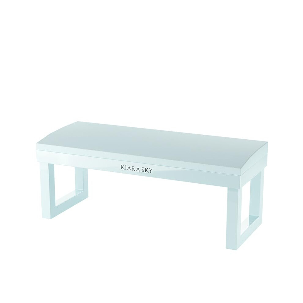 Kiara Sky Arm Rest For Manicure & Pedicure Technician Stations - Acetone Resistant & Waterproof (Blue)