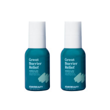 KraveBeauty Great Barrier Relief Duo Beruhigendes Hautbarriere-Reparaturserum enthlt Tamanul zur Beruhigung und Beruhigung von Rtungen fr alle Ha