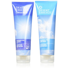 Desert Essence Geurvrije shampoo & conditioner -bundel - 8 Fl ounce - Pure - vitamine B5 - Groene thee - zachter glanzender en meer beheersbaar -