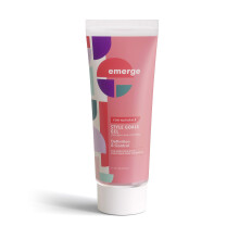 Emerge Strong Hold Hair Gel til at fugte og definere krllet hr Pequi Oil Sulfate Free og Paraben Free Hair Styling Gel 11,7 oz