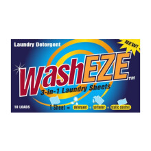 Feuilles de dtergent linge de lavage 3-en-1 - 20 charges parfum frais sans feuille de savon tobe de feuille de tobe-de-tobe et plus collgia