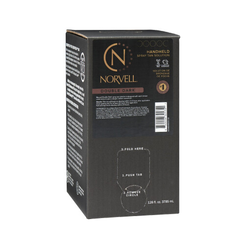 Solution de bronzage sans soleil de Norvell Premium - Double Dark 128 Fl.oz.