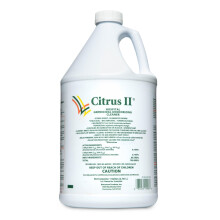 Citrus II ziekenhuis kiemdodende deodoriserende reiniger - verse citrusgeur - 1 gallon - vulling - Desinfecteren van reiniger voor thuisziekenhui