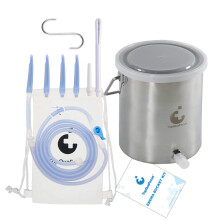Topquafocus clistere non tossico kit clistere di capacit non tossico a 2 litri per caff