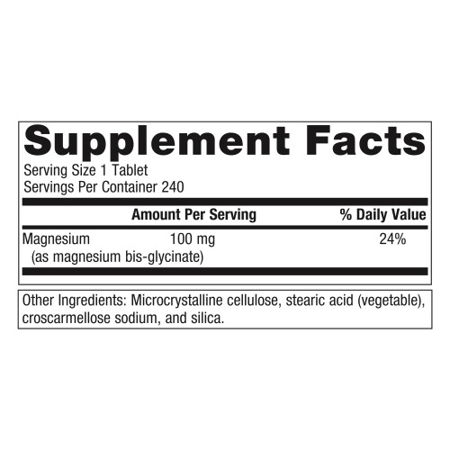 Metagenics, Mag Glycinat, 240 Tabletten 1