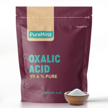 Oxalic Acid 2 lbs 99.6% Pure - Multipurpose Cleaner & Rust & Stain Remover for Wood, Metal, Stone, Concrete [MM-OXA786-2LB]