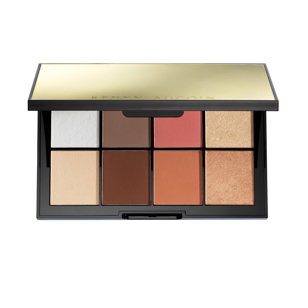 Kevyn Aucoin Sculpt And Define Contour Book Volume 4: All-In-One Makeup Artist Palette Compact. Defines Facial Features. Eyes Cheekbone Nose &