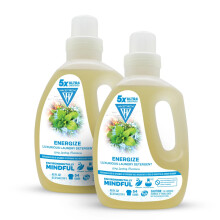 Hiketron Energize Nestemδinen pyykinpesuaine 5x Ultratiivistetty, kovaa tahraa kestδvδ tuoksu (80 Fl Oz 2 kpl pakkaus)
