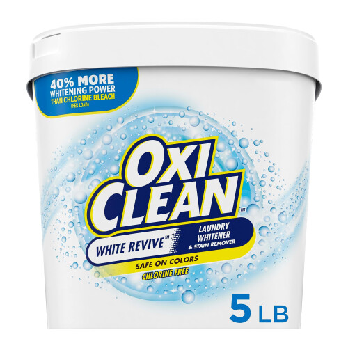 OxiClean White Revive W   schewei   er und Fleckenentfernerpulver, 5 lb