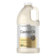 Horbach Ricinolja 64oz | för Hår, Ögonfransar & Ögonbryn | Hexanfri & Kallpressad | Vegetarisk, Non-GMO