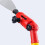Multi Angle Paint Brush Extender Paint Edger Tool Adjustable Walls Roller Holder Standard Threaded Extension Rod,Red 4