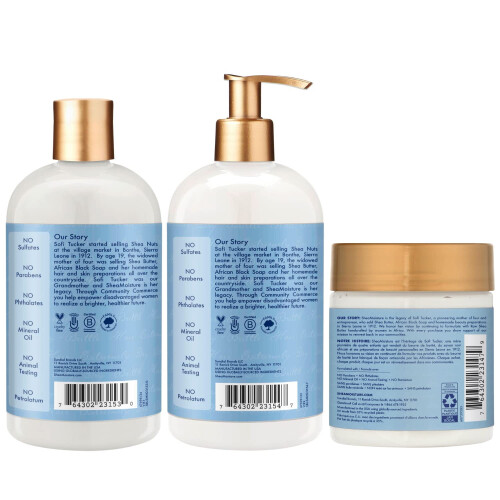 Shea Moisture SheaMoisture Schampo och Balsam Set 13 Fl Oz Var 2