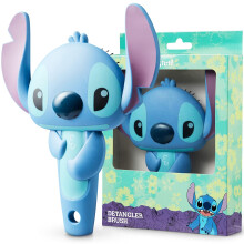Escova de cabelo Disney Stitch para mulheres adolescentes meninas Minnie Mouse Baby Yoda Detangle Escova de cabelo Escova de remo Acessrios de c