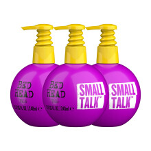 Bed Head TIGI Small Talk Volumizing Haarverdikkingscrème - Voor Fijn, Dun & Plat Haar - 8 oz (3-Pack)