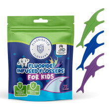 Tandtrd fr barn med fluor utan smak av tandtrd Vljer kul tandtrd med frgglada hajformer. Frbttrat hlrumsskydd 225 Count (3-pack) barntr