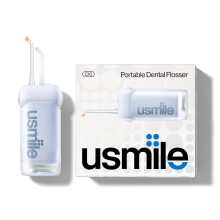 USMILE C10 Portable Water Flosser - Batterie de 95 jours de voyage 45 jours 45 MODES 360 BUSE 180 ML TANK IPIX7 Dentiste imperm   able recommand    p