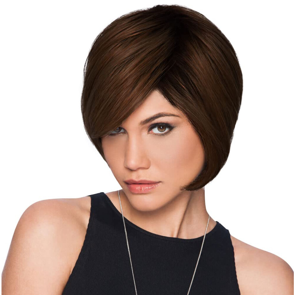 Hairdo Stufen-Bob-Per Cke Kastanie R10-image