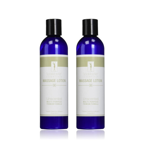 Master Massage Spamaster Essentials Duftlose Massagelotion, 237 ml (2er-Pack)