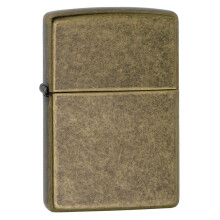 Accendino Zippo in ottone antico
