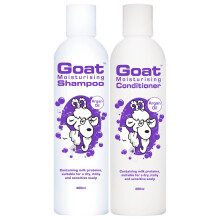 Goat Milk Soap Moisturizing Shampoo & Conditioner Value Pack - Sulfate, Paraben, and Petrochemical Free - Shampoo and Conditioner Set - Argan Oil