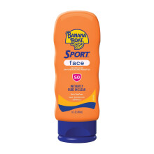 Banana Boat Sport Sunscreen for Face SPF 50 3oz | Resestorlek Solskyddsmedel SPF 50 Bananbtsolskydd fr torr hud Ansikte Summer Essentials Vacat