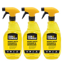 Tub O' Towels Heavy Duty Cleaner and Degreaser Spray Helps in Removing Oil Tar Paint Dirt Caulk Grease Grime Gunk Epoxies Industrial Strength H